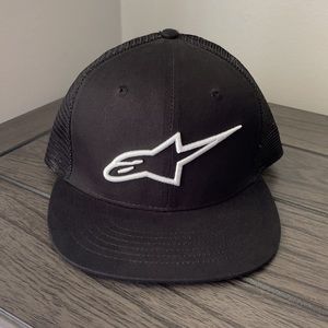 Alpinestars SnapBack Black Hat